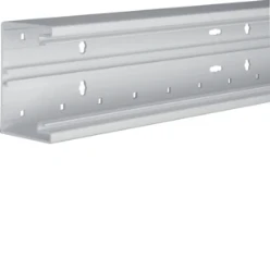 BR65 bodemprofiel, 65x100 mm, pvc, lichtgrijs