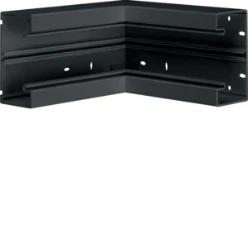 BR65 bodemprofiel binnenhoek 65x130 mm, zwart