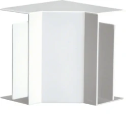 FB, binnenhoek voor goot 60x130 mm, verkeerswit