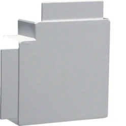 FB, vlakke hoek voor goot 60x130 mm, grijs
