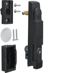 Sluiting IP54 zwenkgreep + cilindernummer 455E