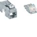 Modulaire connector Tehalit Hager Data-aansluiting Keystone 1x RJ45 8/8 Cat.6a GMKRJ45