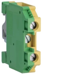 Rijgklem 16 mm² aarde, schroef, gesloten uitvoering