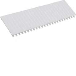 Afdekstrip (modulair) voor kast/lessenaar inbouw Univers N HAGER AFDEKSTROOK 12 MODULEN RAL9010 S35S