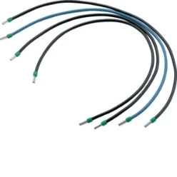 Bedradingsset 10 mm² lengte 0,5 meter (4 stuks)