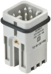 Contactblok voor rechthoekige connector Harting Han 8D-M Quick Lock 1,5mm²