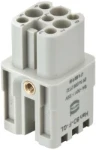 Contactblok voor rechthoekige connector Harting Han 8D-F Quick Lock 1,5mm²