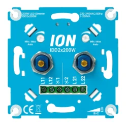 ION INDUSTRIES Dimmer LED Duo Dimmer 2x200 Watt