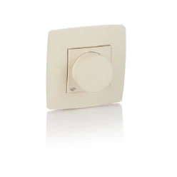 Drie-standenschakelaar Ventilatie,Accessoires ITHO DAALDEROP REGELSCHAKELAAR INBOUW CREME 2-STANDEN MET NUL STAND 580-0240