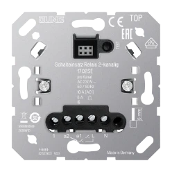 Relaiseenheid 2-kanaals
