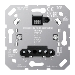 Relaiseenheid 1-kanaals potentiaalvrij
