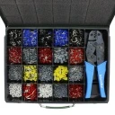 Assortimentdoos verbindingsmaterialen Assortimentskist adereindhulzen KLEMKO ASSORTIMENT  GEIS ADEREIND,-10.0+TANG 910022