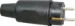 Geaarde stekker Stekkers & contrastekkers Kopp 1795.1605.4 RUBBER STEKKER