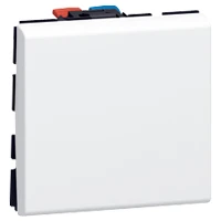 Installatieschakelaar Mosaic LEGRAND WIPSCHAKELAAR MOSAIC WISSEL 10A 250V 2MOD.WIT 077011