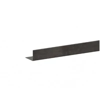 Scheidingsprofiel L2000mm voor in de wandgoot 130mm breed.