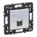 Datacom contactdoos (twisted pair) Schakelmateriaal Legrand Valena Next wandcontactdoos RJ45 UTP cat6 volledig apparaat wit met schroefbevestiging 741275