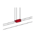 T-stuk wandgoot Wandgoot Legrand T-aftakking naar breedte 105mm DLP design 35x105/50x105 mm (BX à 5 C62) 010738