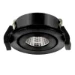 Downlight/spot/schijnwerper Compact inbouw KLEMKO Venice COB LED spot zwart 3,1W, 350mA, 2700K, IP44 863743