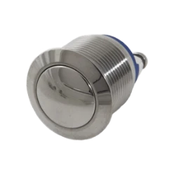 Beldrukker Accesoires COMELIT 10 STUKS RVS WATERDICHTE BEL DRUKKERS 19MM. GLANZEND T39/10