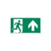 Pictogram noodverlichting TEC MacBright Pictogram-A man pijl uit/omhoog TEC 8717696089098