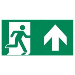 Pictogram noodverlichting TIC MACBRIGHT PICTOGRAM-A MAN PIJL UIT/OMHOOG TIC 4MM DZ 8717696088084