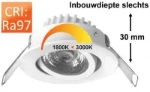 Downlight/spot/schijnwerper Megaman LED Geïntegreerd