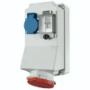 Mennekes CEE-contactdoos combinatie (IEC 60309) Dubbele contactdoos