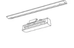 Elektrische onderdelen/toebehoren voor verlichtingsarmaturen Concord WHITE L/SPAN PLUG IN COUPLER