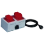 Toebehoren/onderdelen voor meet- en testinstrument elektro Meetadapters Metrel A1207 ADAPTER 3F 16A 32A CEE A1207