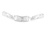 Elektrische onderdelen/toebehoren voor verlichtingsarmaturen Concord LS3 ADJUSTABLE CORNER WHT