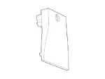 Elektrische onderdelen/toebehoren voor verlichtingsarmaturen Concord LS3 END CAP SILVER
