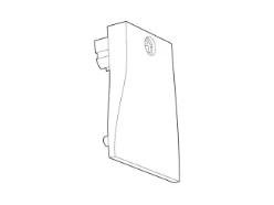 Elektrische onderdelen/toebehoren voor verlichtingsarmaturen Lytespan 3 - Accessories CONCORD LYTESPAN 3 EINDSTUK KUNSTSTOF WIT 2020789
