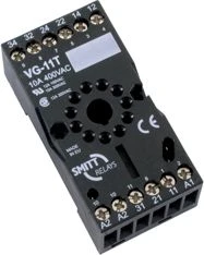 Toebehoren/onderdelen voor schakelrelais G-serie MORS SMITT MONTAGEVOET G11 RELAIS SCHROEFAANSL., DIN RAIL MONTAGE 321000207