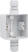 Opbouwbak inbouwschakelmateriaal Switches & Sockets Niko HYDRO DOOS ENKEL 2 ING 700-84161