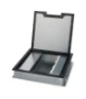 Vloercontactdoos Vloerdozen O.C.S. Velox® VELOX 2.0-4X230V+8DATAUITSP,4MM DEK 33.70.006