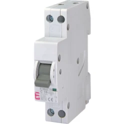 Installatieautomaat Installatieautomaat ETIMAT ETI INSTALLATIEAUTOMAAT C16 1MOD. 1P+N 6KA 433000254