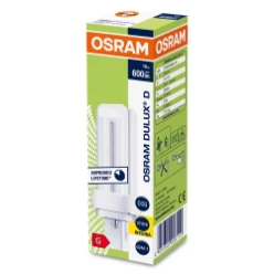 Compact fluorescentielamp zonder geïntegreerd voorschakelapparaat OSRAM DULUX® D LEDVANCE DULUX D 10W/827 G24D-1 FS1 4050300008110