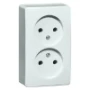 Wandcontactdoos Opbouw Peha 1902 WCD ZA OPB 2V CR 00425021