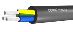 Donné Voedingskabel < 1 kV, voor beweegbare toepassingen RMCLZ Eca