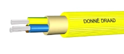 Voedingskabel < 1 kV, voor beweegbare toepassingen BMqL Donné Mantelleiding H07BQ-F BMQL rib geel 5G2,5 mm2 050648F3