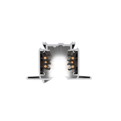 S-TRACK 3-fasen-inbouwrail, hoogvoltagerail, DALI, PHASE, 4m, zwart