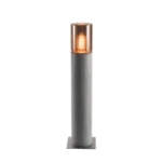 Tuin-/voetpadverlichtingsarmatuur SLV LISENNE 70 E27 FL grey IP54