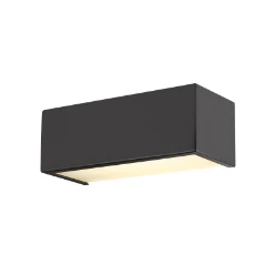 CHROMBO, wandopbouwarmatuur, vierkant, 3000K, 8W, PHASE, 120°, zwart