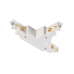 S-TRACK T-verbinder, verstelbaar, links, met voedingsmogelijkheid, DAL