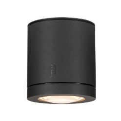ENOLA OCULUS CL, plafondopbouwarmatuur antraciet 11W 1000/1100lm 3000/