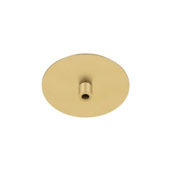 FITU, inbouw-plafondrozet goud