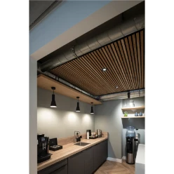 UNIVERSAL DOWNLIGHT afdekkap, voor Downlight IP65, rond, zwart