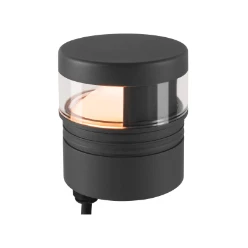 M-POL S Polehead 180°, niet-verblindend, armatuurkop, antraciet, 10 W,