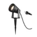 Tuin-/voetpadverlichtingsarmatuur SAMRINA SLV SAMRINA SP single QPAR51, Outdoor prikspot zwart 1004757