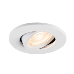 UNIVERSAL DOWNLIGHT afdekkap, voor Downlight IP20, zwenkbaar, rond, wi